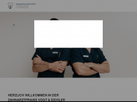 zahnarztpraxis-vogt-eichler.de Webseite Vorschau