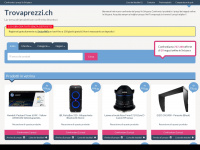 trovaprezzi.ch Webseite Vorschau