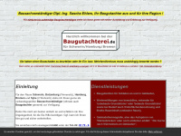 baugutachter-ehlers.de Webseite Vorschau