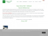 hallstatt-zimmer.com Webseite Vorschau