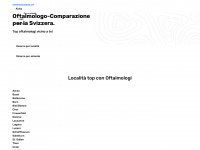 oftalmologo-comparazione.ch Webseite Vorschau
