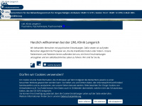lwl-klinik-lengerich.de Webseite Vorschau