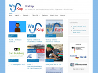 projektwakap.wordpress.com Webseite Vorschau