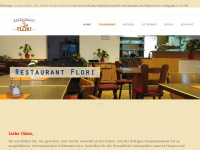restaurant-flori.de Webseite Vorschau