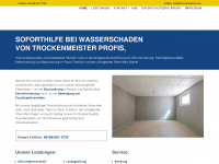 trockenmeister.de Webseite Vorschau