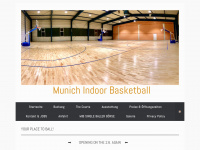munich-indoor-basketball.de Webseite Vorschau