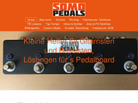 somo-pedals.de Webseite Vorschau
