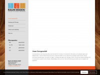 raumundboden.ch Webseite Vorschau