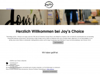 joyschoice.ch Webseite Vorschau