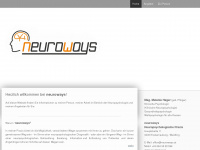 neuroways.at Webseite Vorschau