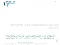 kandler-buchstelle.de Webseite Vorschau