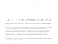 art-transformer-equities.com Webseite Vorschau