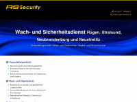 ruegen-security.de Webseite Vorschau