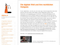 digilaw.ch Webseite Vorschau