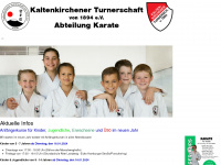 karate-kaltenkirchen.de Webseite Vorschau