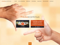 media-continuo.com Webseite Vorschau