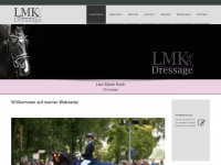 lmk-dressage.de Webseite Vorschau