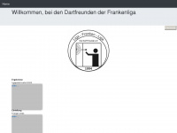 online-frankenliga.com Webseite Vorschau