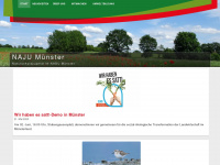 naju-muenster.de Webseite Vorschau