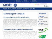 kaiser-sbk.de Webseite Vorschau