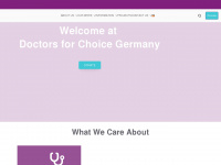 doctorsforchoice.de Webseite Vorschau