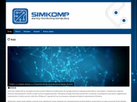 simkomp.pl Webseite Vorschau
