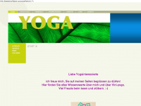 yogaingruen.ch Webseite Vorschau