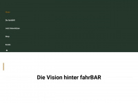 projekt-fahrbar.ch Webseite Vorschau
