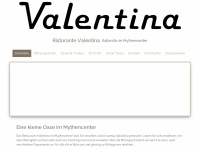 valentina-ristorante.ch Webseite Vorschau