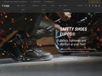 lupos-safety.com Webseite Vorschau