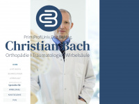 orthopaedie-bach.at Webseite Vorschau