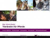 pferdepraxis-staples.at Webseite Vorschau