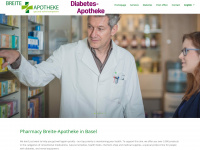 pharmacy-basel.ch Webseite Vorschau