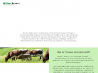 pinzgauer-biohof-eckert.de Webseite Vorschau
