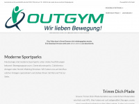 outgym.de Webseite Vorschau