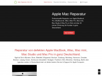 mac-reparatur-24.de Webseite Vorschau