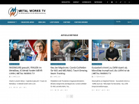 metalworks-tv.de Webseite Vorschau