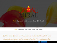 miral-dance.de Webseite Vorschau