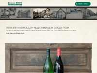 buerger-frech.de Webseite Vorschau
