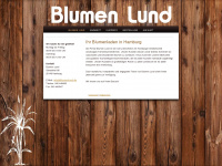 blumenlund.de Webseite Vorschau
