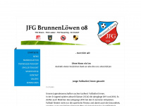 jfg-brunnenloewen08.de Webseite Vorschau