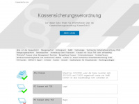 kassensichv.com Webseite Vorschau