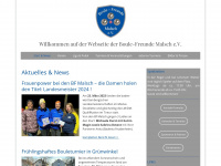 boule-freunde-malsch.de Webseite Vorschau