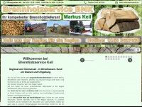 brennholz-keil.de Webseite Vorschau