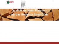 schwarzwaldbriketts.de Webseite Vorschau