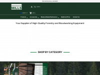woodlandmills.eu Webseite Vorschau