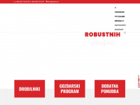 robust.si Webseite Vorschau