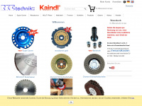 kaindl-shop.de Webseite Vorschau