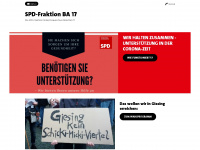 spd-ba17.de Webseite Vorschau