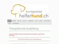 helferhund.ch Webseite Vorschau